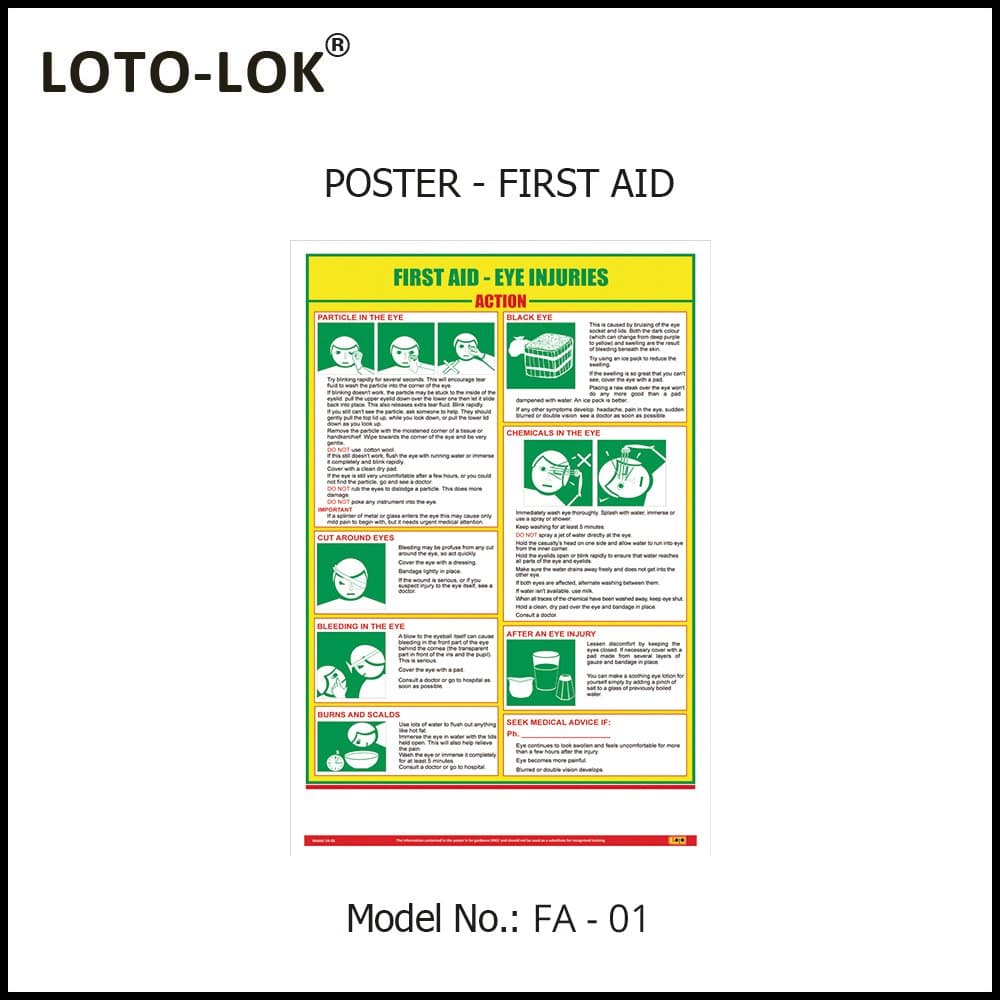 FIRST AID POSTER