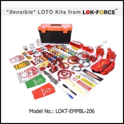 LOTO ELECTRO-MECHANICAL KIT PLASTIC TOOL BOX - LARGE - Image 4