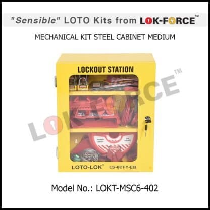 LOTO MECHANICAL KIT STEEL CABINET – MEDIUM