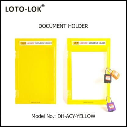 Document Holder, Dh‐Acy‐Yellow