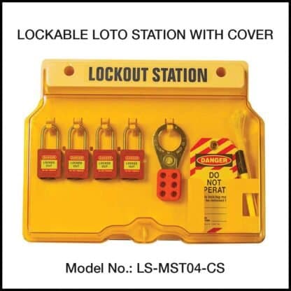 LOTO STATIONS, MOLDED PLASTIC (With Contents)