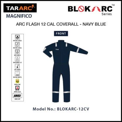 ARC FLASH MAGNIFICO COVERALL (MEN), ARC RATING: 12 CAL/CM² , HRC 2