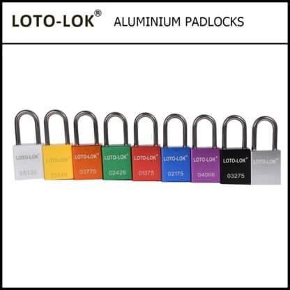 ALUMINIUM SAFETY PADLOCKS