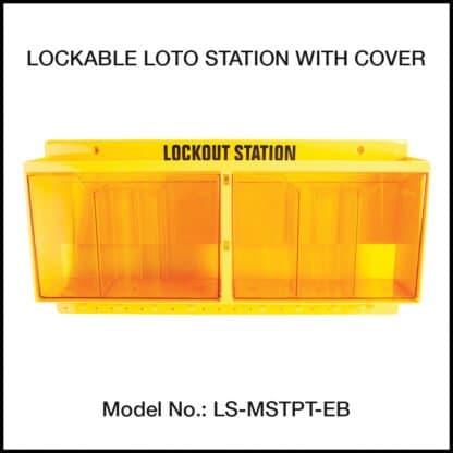 LOCKOUT STATION, 8 PADLOCKS (Empty Station)