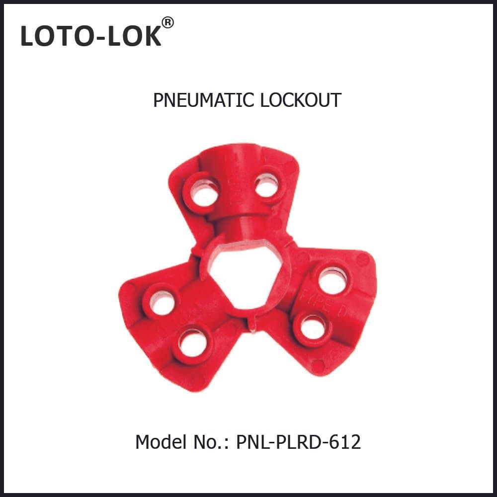 Nylon 3 Way Pneumatic Lockout Device