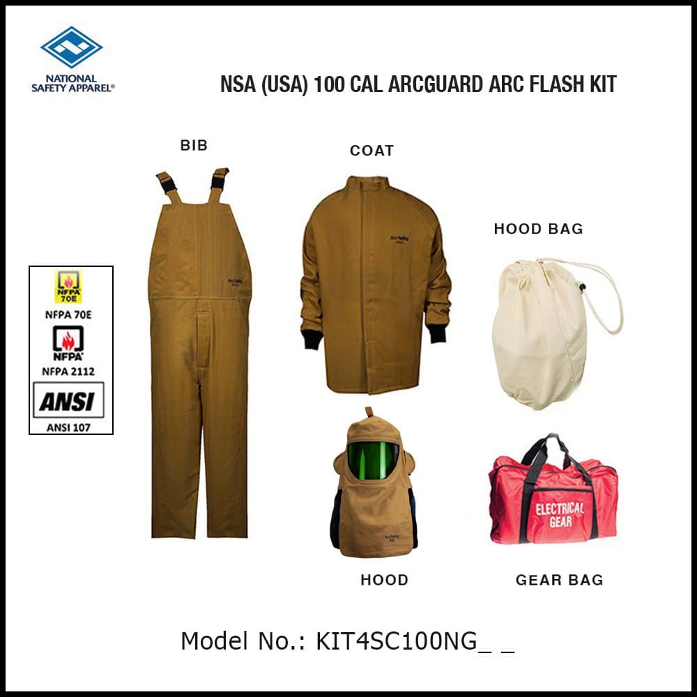 100 CAL ARCGUARD ARC FLASH KIT