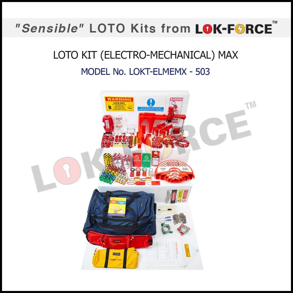 LOTO KIT ELECTRO-MECHANICAL - MAX