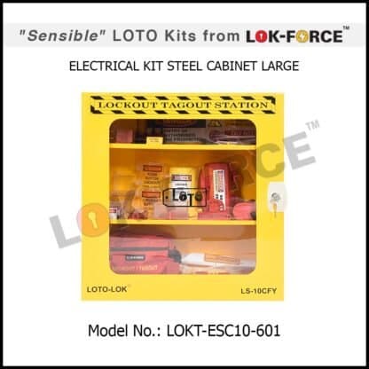 LOTO ELECTRICAL KIT STEEL CABINET – LARGE